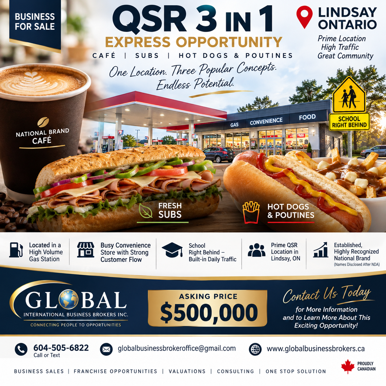 3 in1 National food franchise